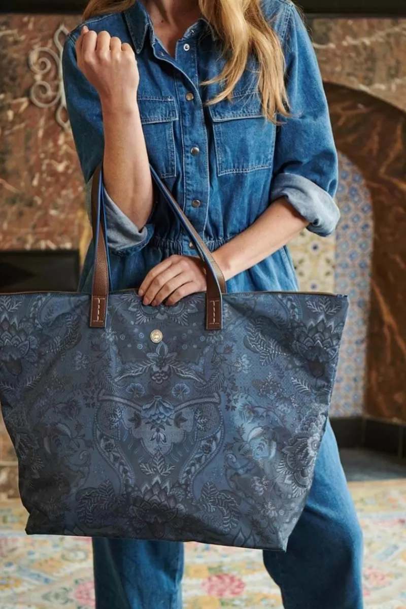 Pip Studio Sac Cabas Kyoto Festival En Coloris Bleu New