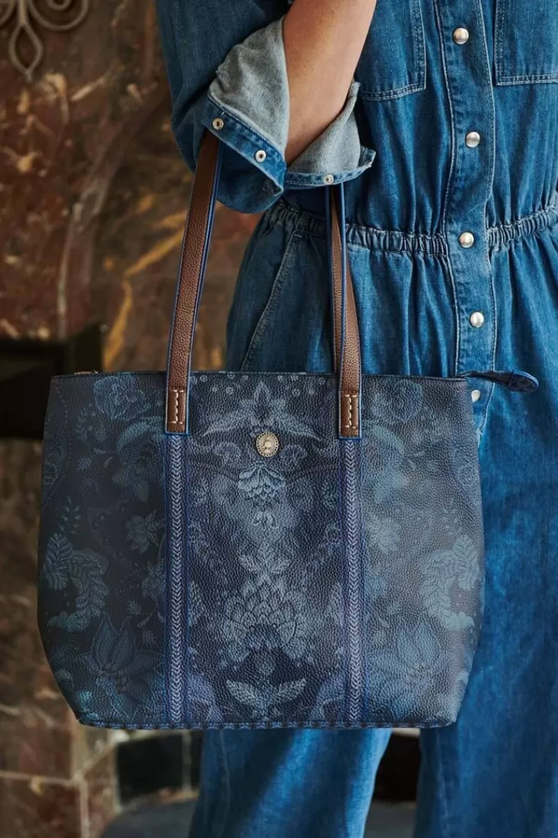 Pip Studio Sac Shopping De Taille Moyenne Kyoto Festival En Coloris Bleu Sale