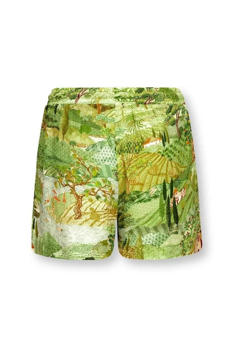 Pip Studio Short Toscana En Coloris Vert Flash Sale