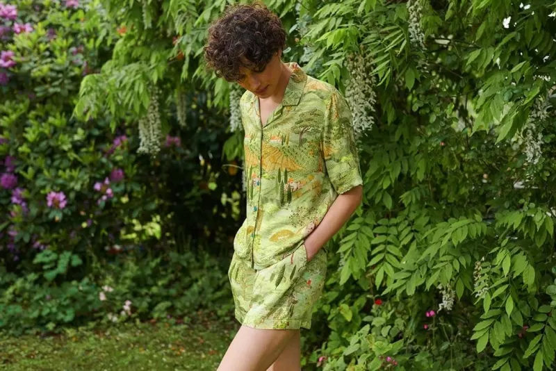 Pip Studio Short Toscana En Coloris Vert Flash Sale