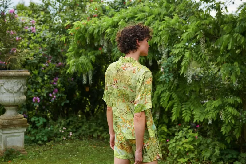 Pip Studio Short Toscana En Coloris Vert Flash Sale