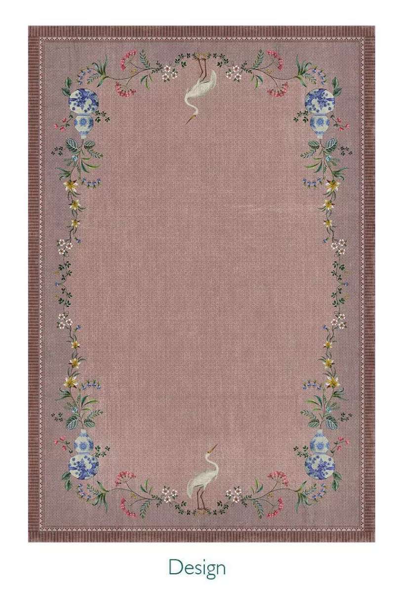 Pip Studio Tapis Jolie Par Pip Vintage Rose Discount