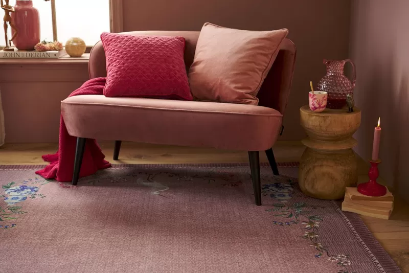 Pip Studio Tapis Jolie Par Pip Vintage Rose Discount