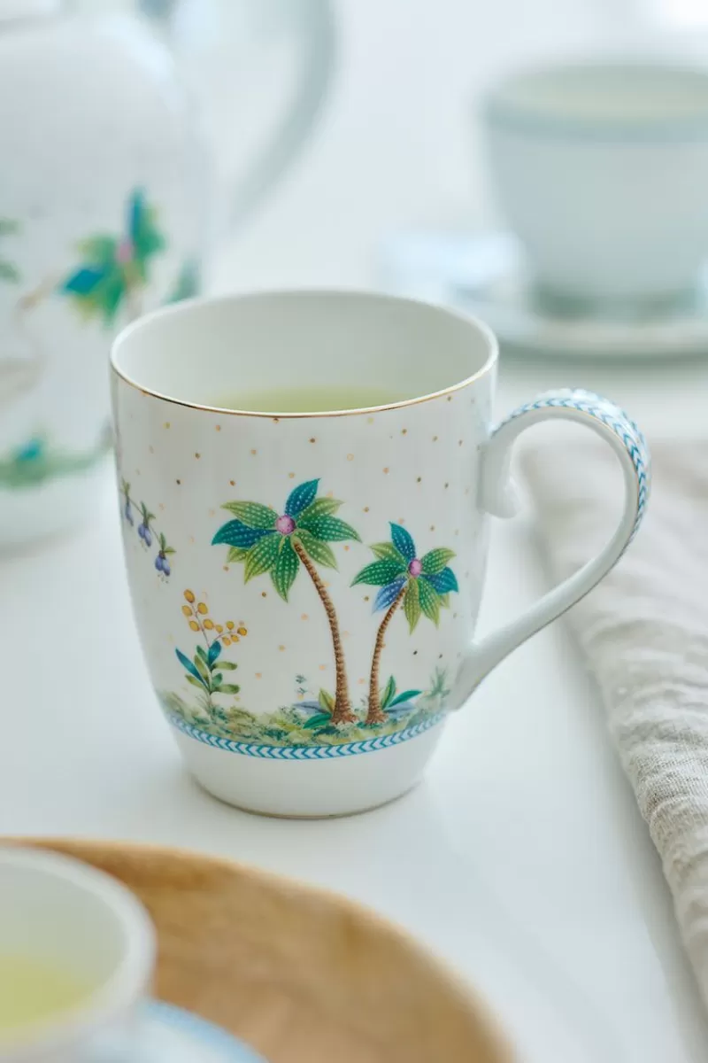 Pip Studio Tasse De Grande Taille A Pois Jolie En Coloris Dore Cheap