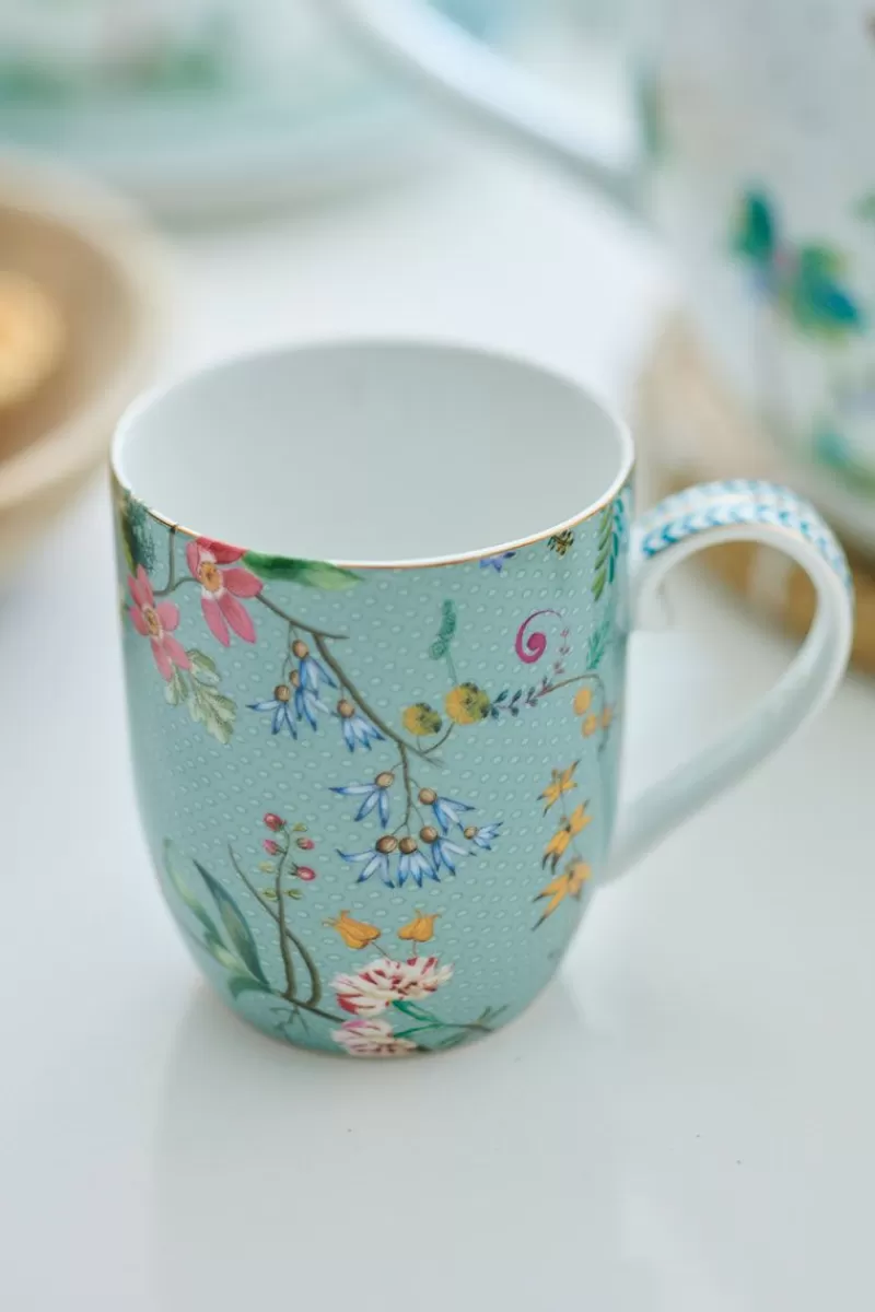 Pip Studio Tasse De Petite Taille A Fleurs Jolie En Coloris Bleu Store