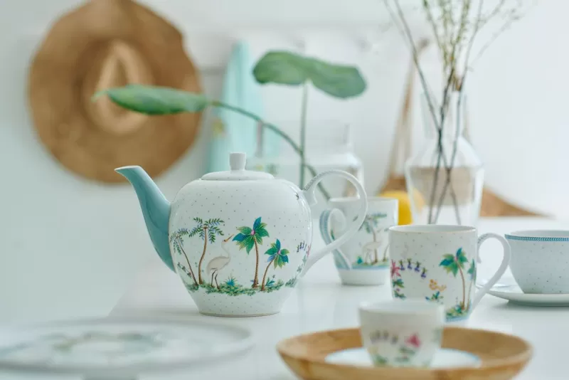Pip Studio Tasse Et Soucoupe A Cappuccino A Pois Jolie En Coloris Dore Hot