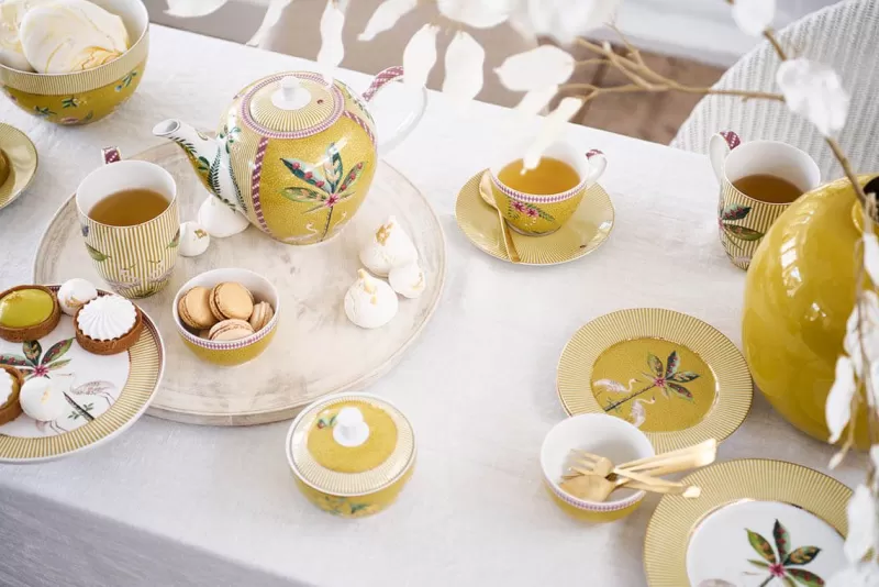 Pip Studio Tasse Et Soucoupe A Cappuccino La Majorelle En Coloris Jaune Fashion
