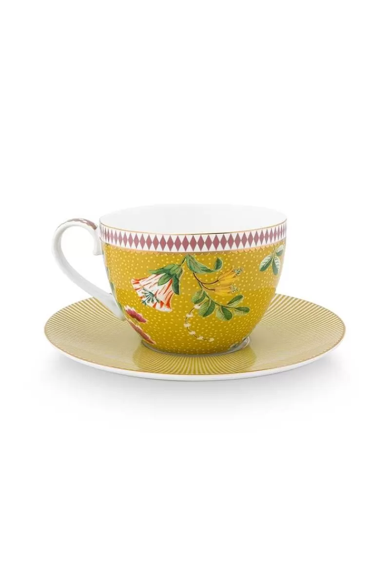 Pip Studio Tasse Et Soucoupe A Cappuccino La Majorelle En Coloris Jaune Fashion