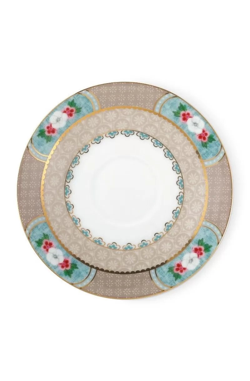 Pip Studio Tasse Et Soucoupe A Expresso Blushing Birds En Coloris Kaki Outlet
