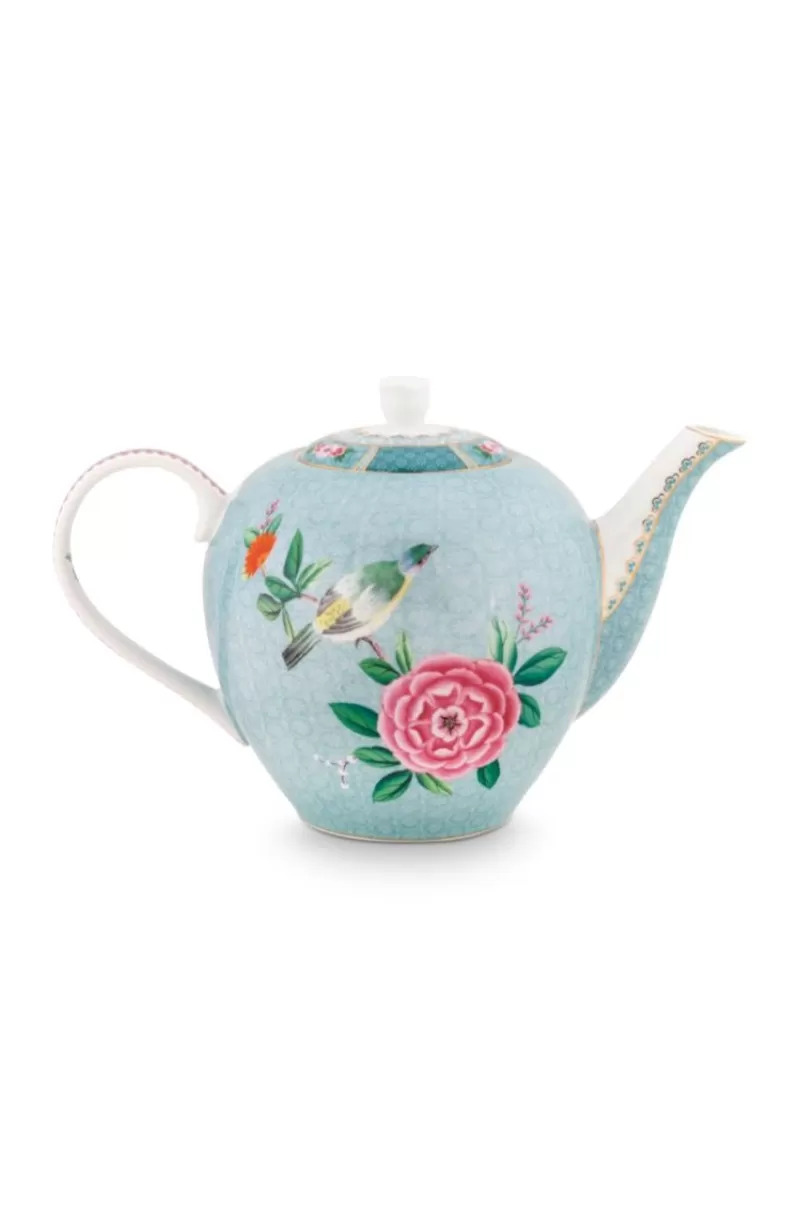 Pip Studio Théiere De Grande Taille Blushing Birds En Coloris Bleu Shop