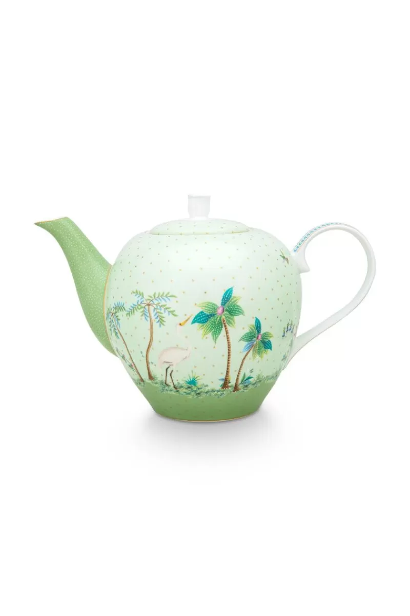 Pip Studio Théiere De Grande Taille Jolie En Coloris Vert Discount