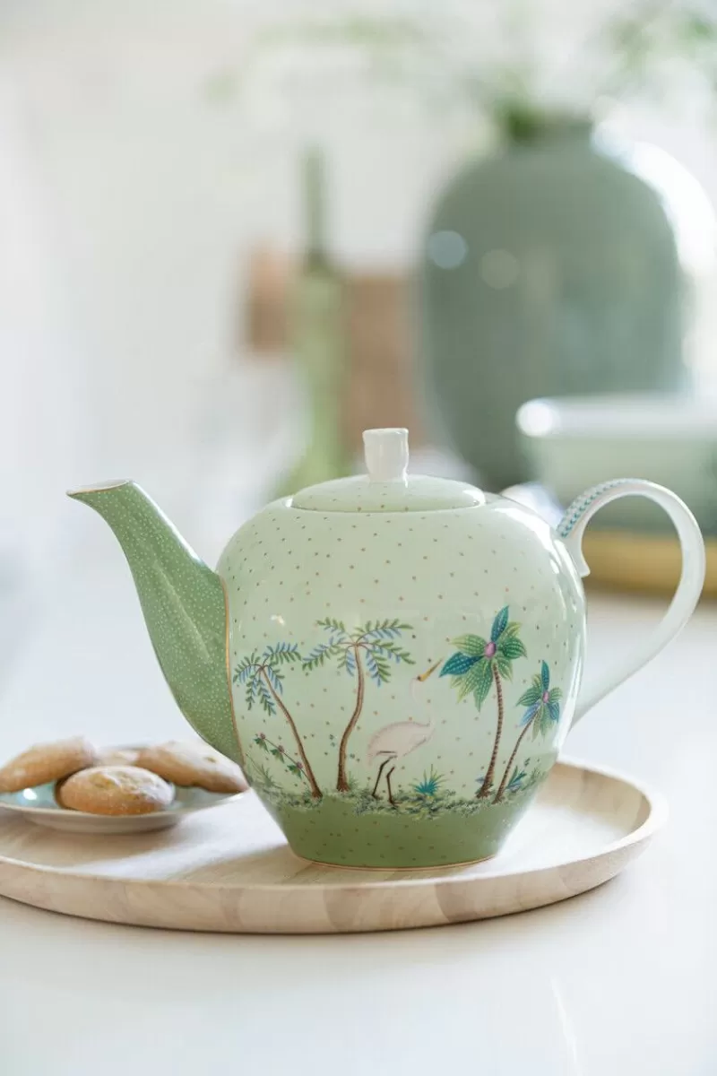 Pip Studio Théiere De Grande Taille Jolie En Coloris Vert Discount