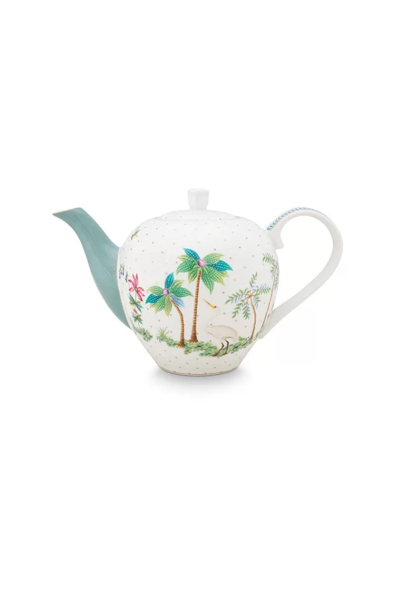 Pip Studio Théiere De Petite Taille A Pois Jolie En Coloris Dore Cheap