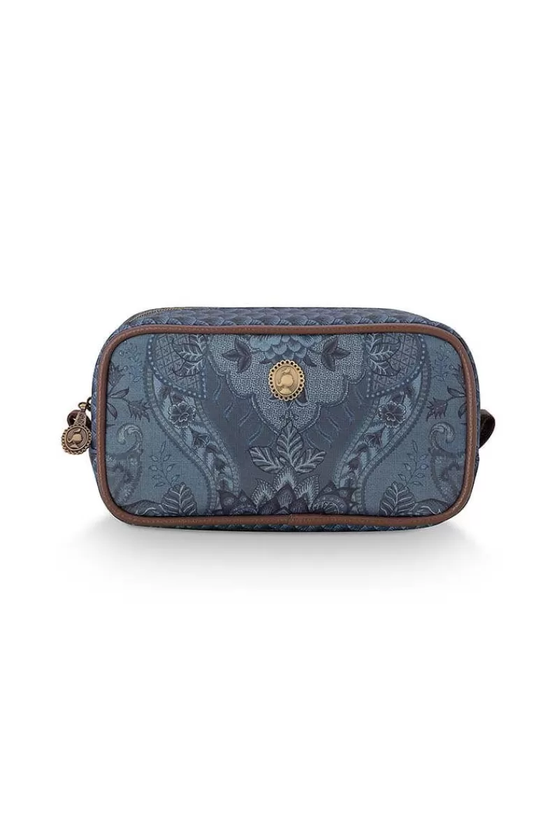 Pip Studio Trousse A Cosmetiques Carree De Petite Taille Kyoto Festival En Coloris Bleu Cheap