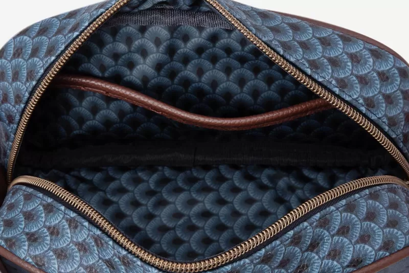 Pip Studio Trousse A Cosmetiques Carree De Petite Taille Kyoto Festival En Coloris Bleu Cheap