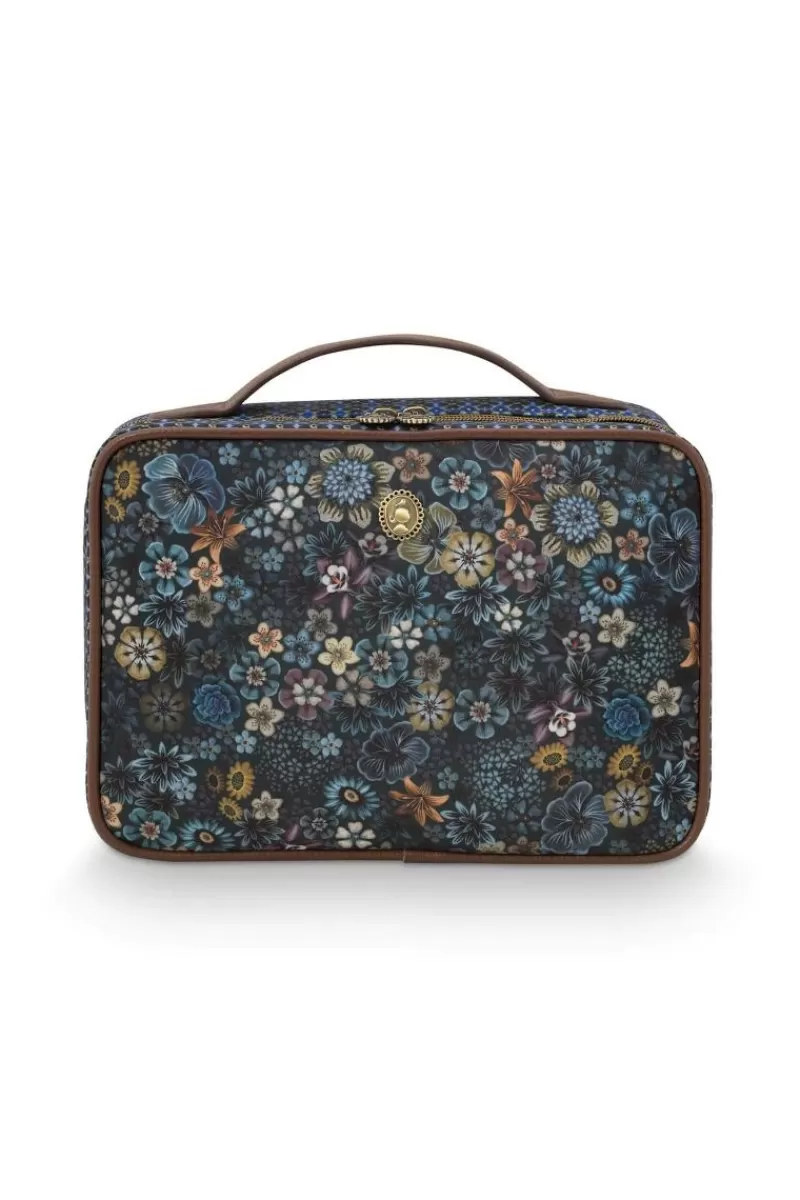 Pip Studio Trousse A Cosmetiques Combi Tutti I Fiori Bleu Flash Sale