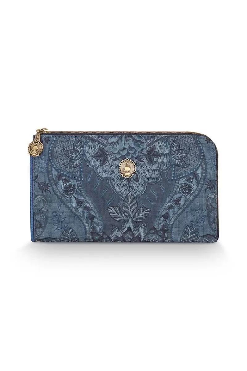 Pip Studio Trousse A Cosmetiques Zippee Kyoto Festival En Coloris Bleu Best