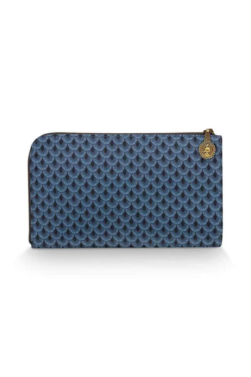 Pip Studio Trousse A Cosmetiques Zippee Suki En Coloris Bleu Cheap
