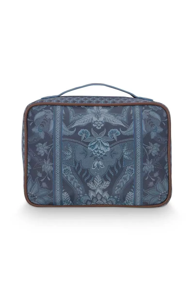 Pip Studio Trousse De Beauté Carree De Grande Taille Kyoto Festival En Coloris Bleu Online