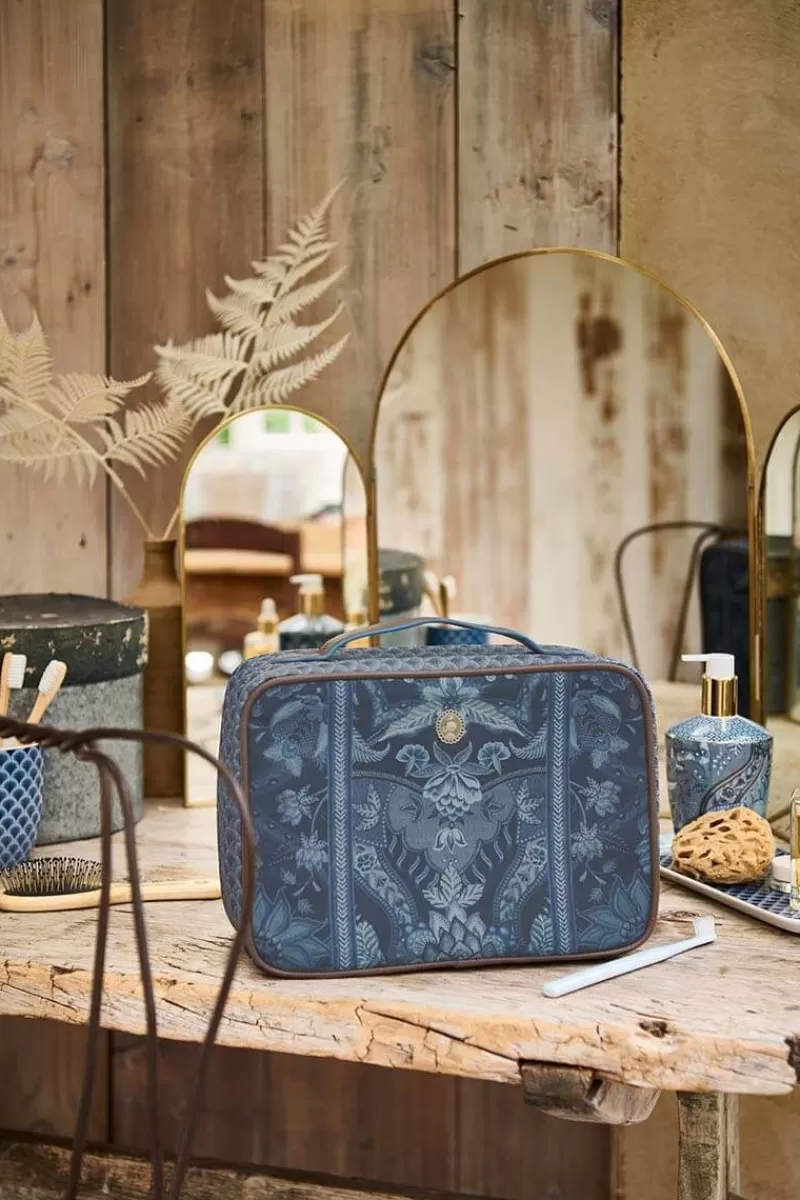 Pip Studio Trousse De Beauté Carree De Grande Taille Kyoto Festival En Coloris Bleu Online