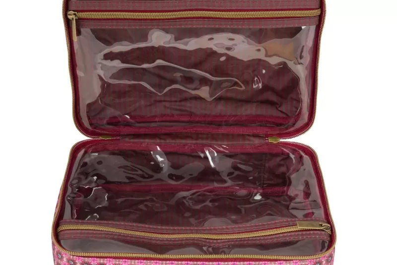 Pip Studio Trousse De Beauté Carree De Grande Taille Tutti I Fiori Rose Outlet