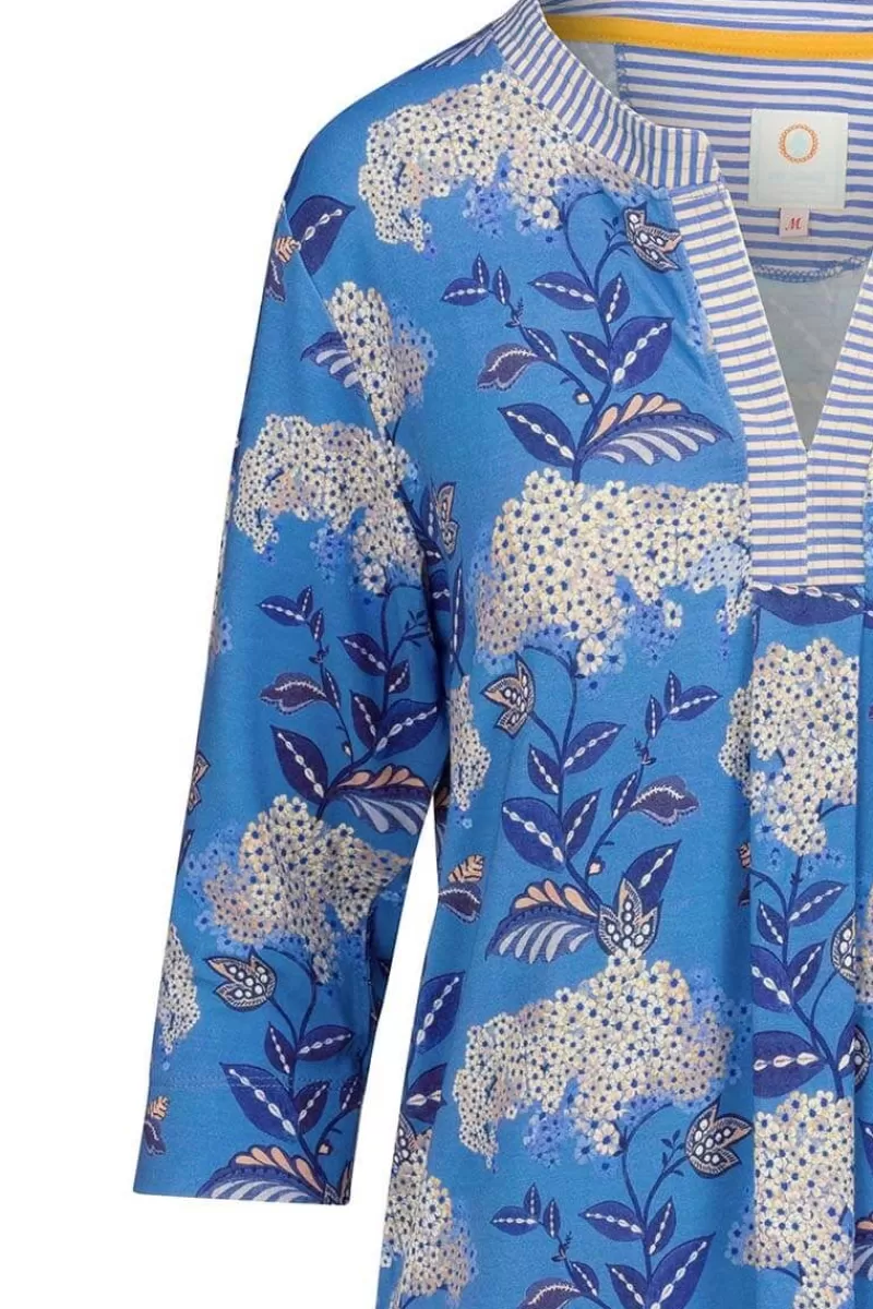 Pip Studio Tunique Flora Firenze En Coloris Cobalt Bleu Shop