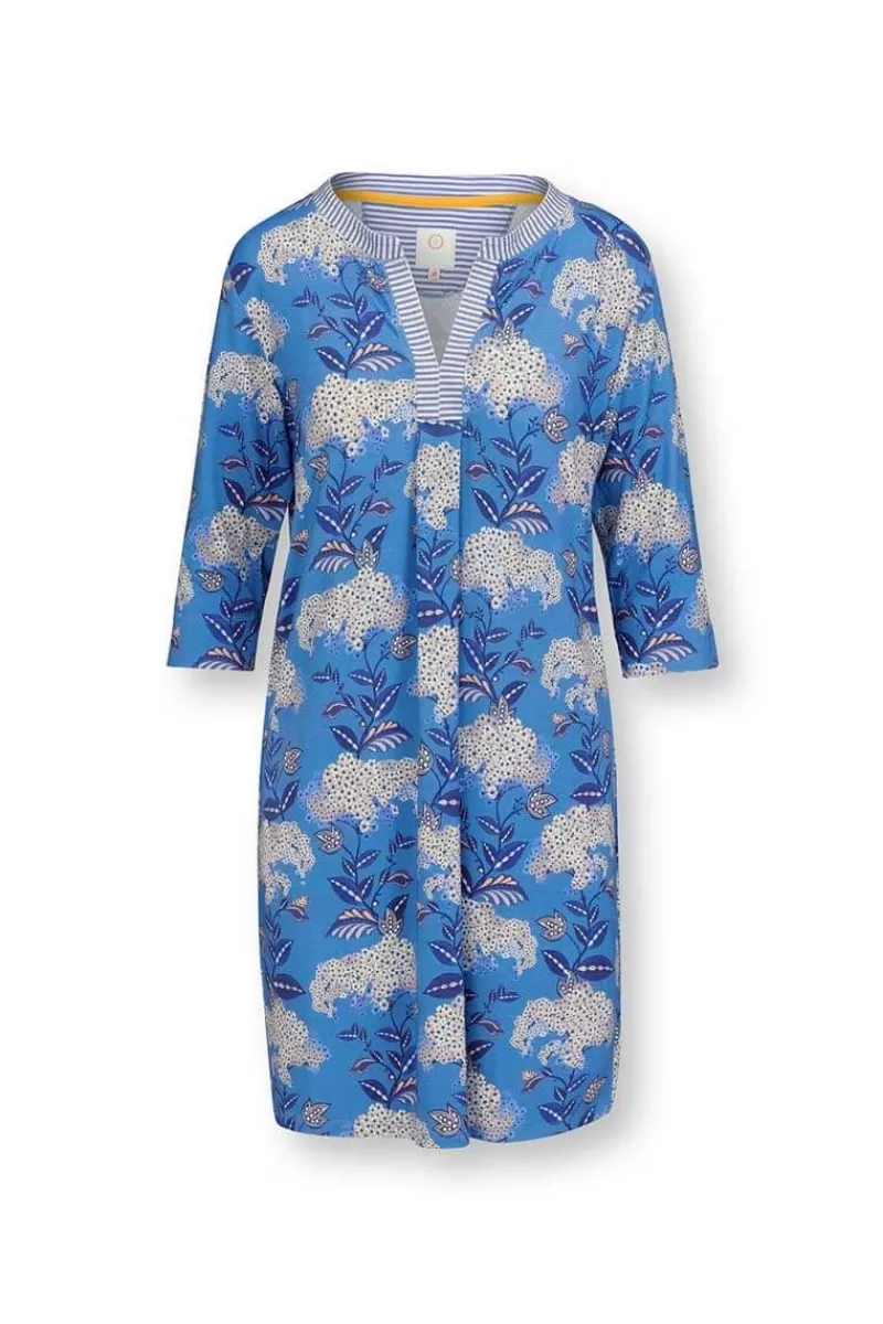 Pip Studio Tunique Flora Firenze En Coloris Cobalt Bleu Shop