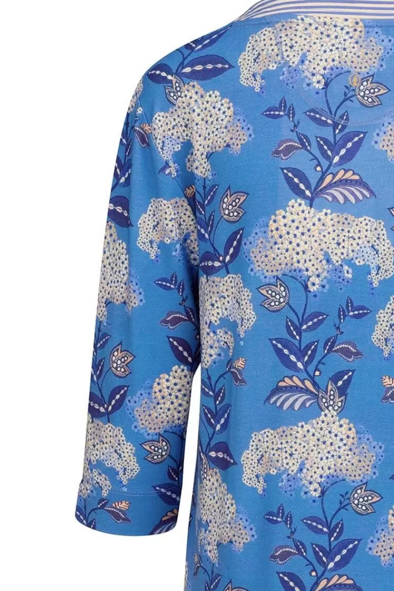 Pip Studio Tunique Flora Firenze En Coloris Cobalt Bleu Shop