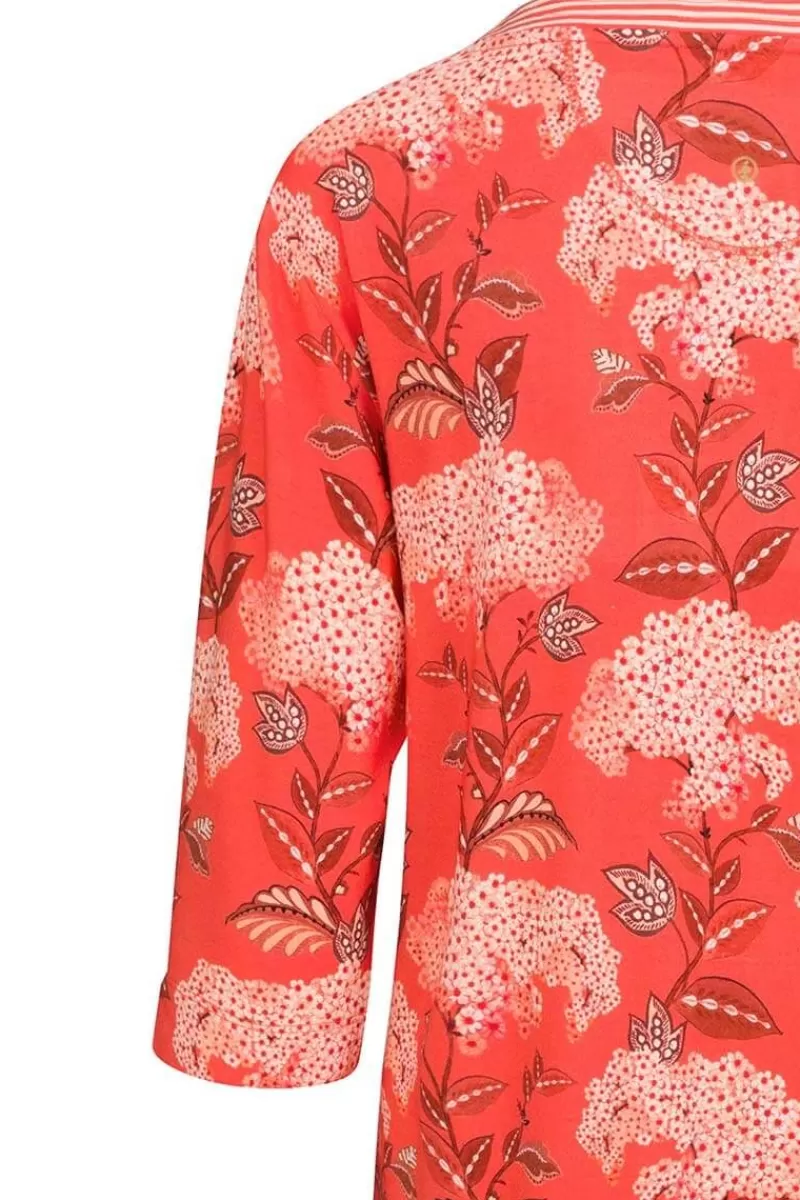 Pip Studio Tunique Flora Firenze En Coloris Corail Rouge Online