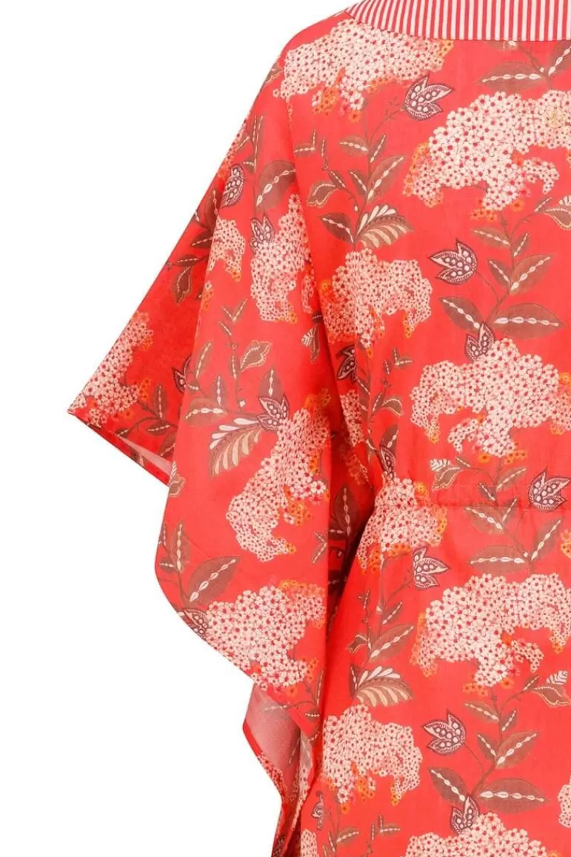 Pip Studio Tunique Flora Firenze En Coloris Corail Rouge Cheap