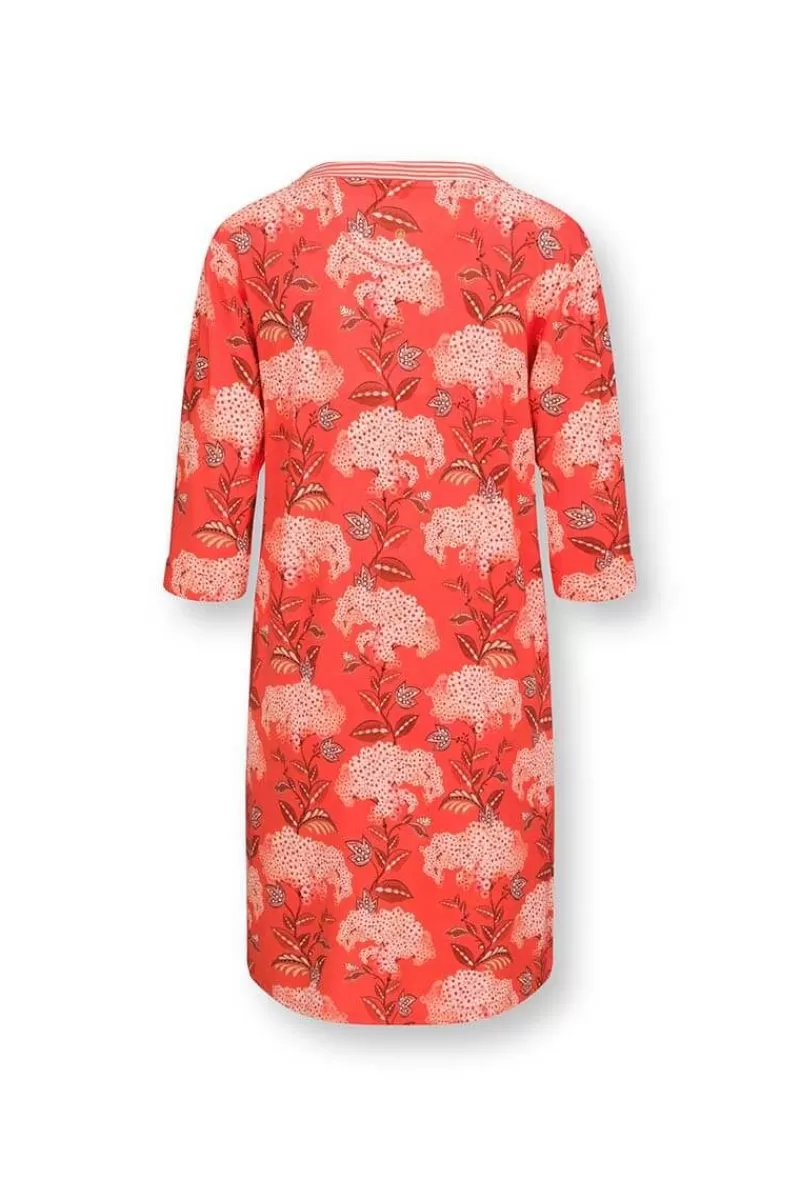 Pip Studio Tunique Flora Firenze En Coloris Corail Rouge Online