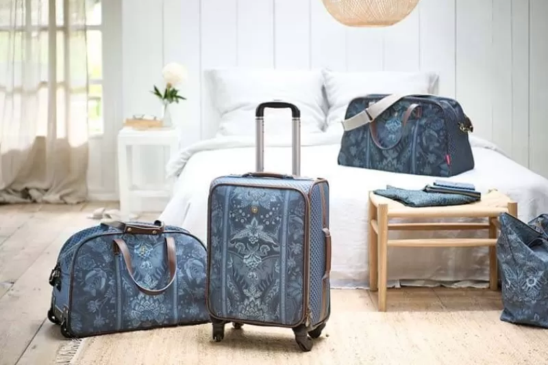 Pip Studio Valise Kyoto Festival En Coloris Bleu New