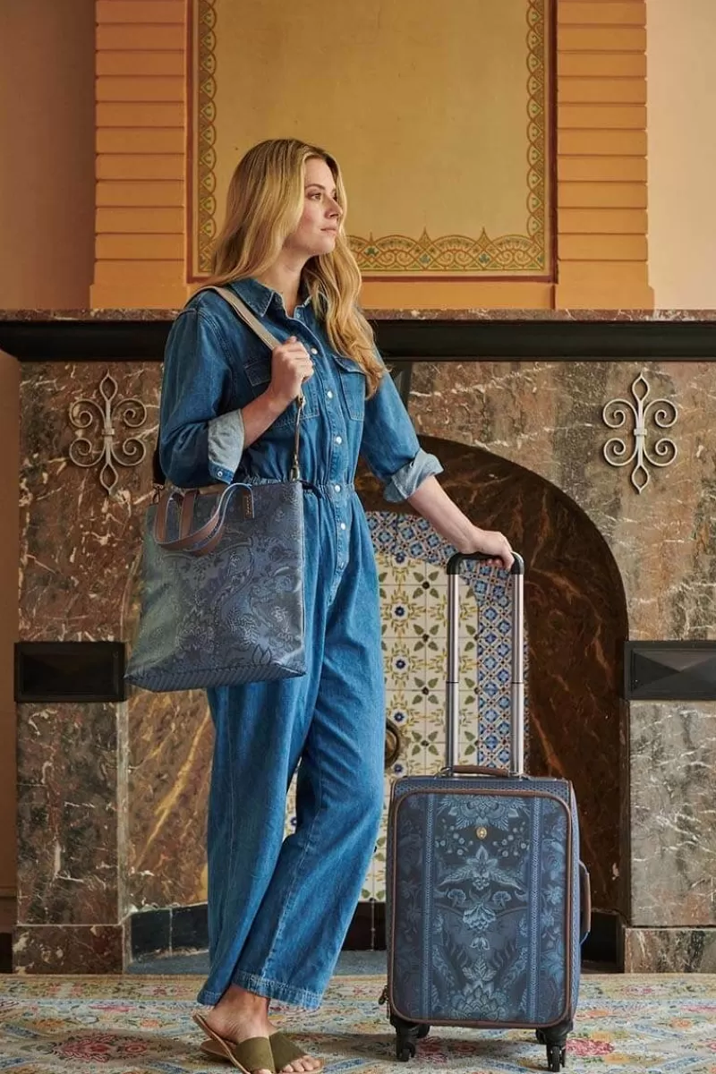 Pip Studio Valise Kyoto Festival En Coloris Bleu New
