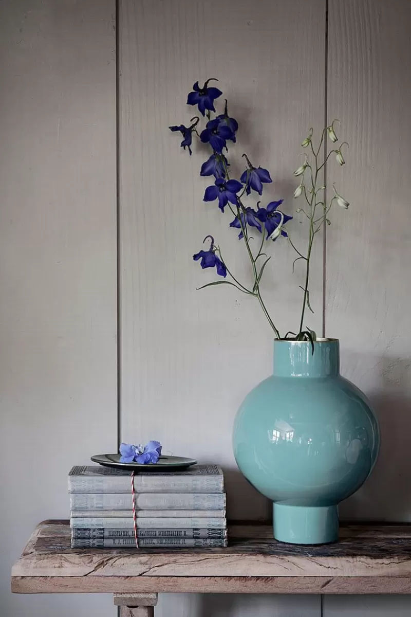 Pip Studio Vase En Metal En Coloris 24 Cm Vert Cheap