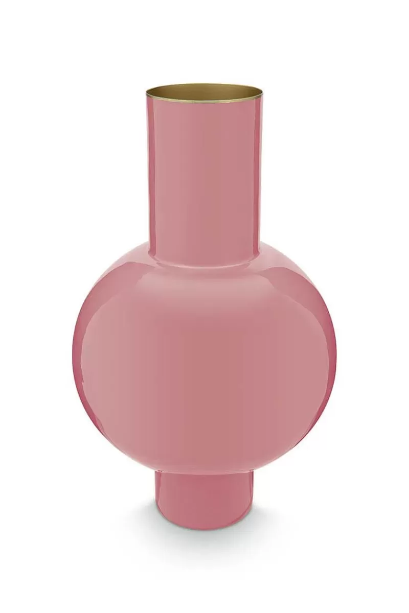 Pip Studio Vase En Metal En Coloris 40 Cm Rose Flash Sale