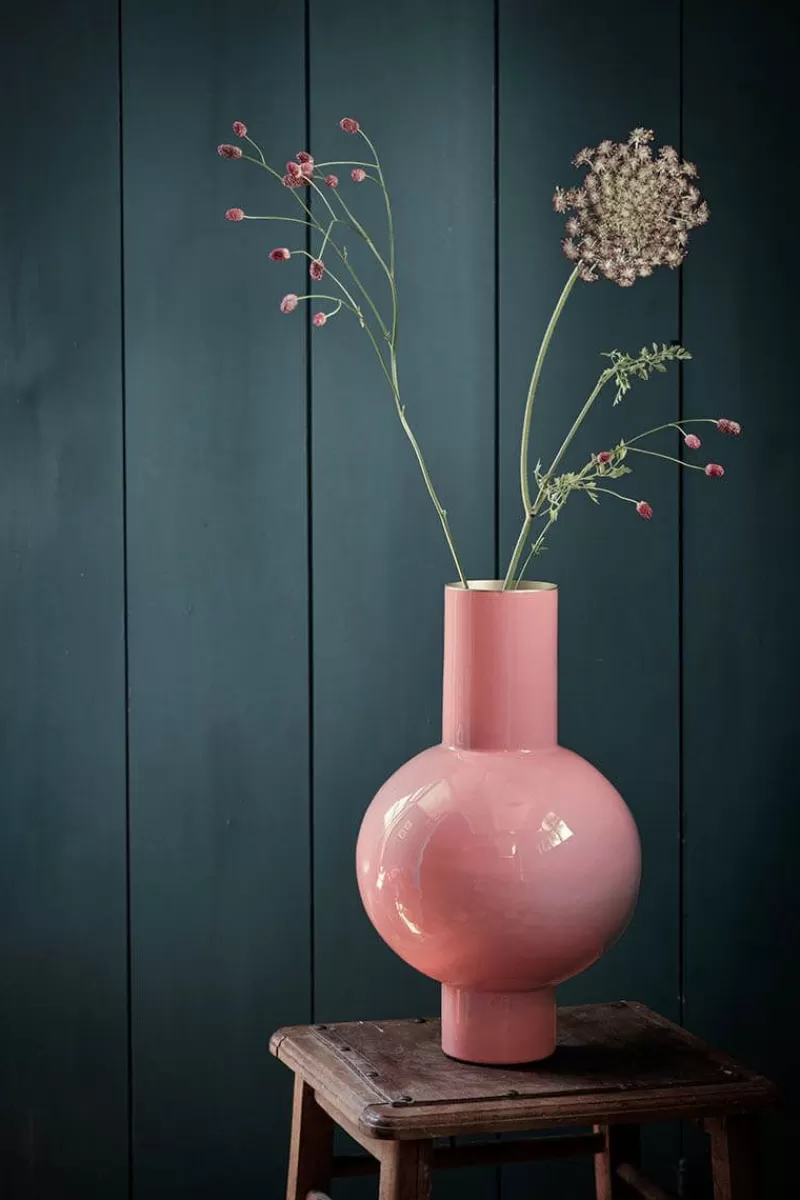 Pip Studio Vase En Metal En Coloris 40 Cm Rose Flash Sale
