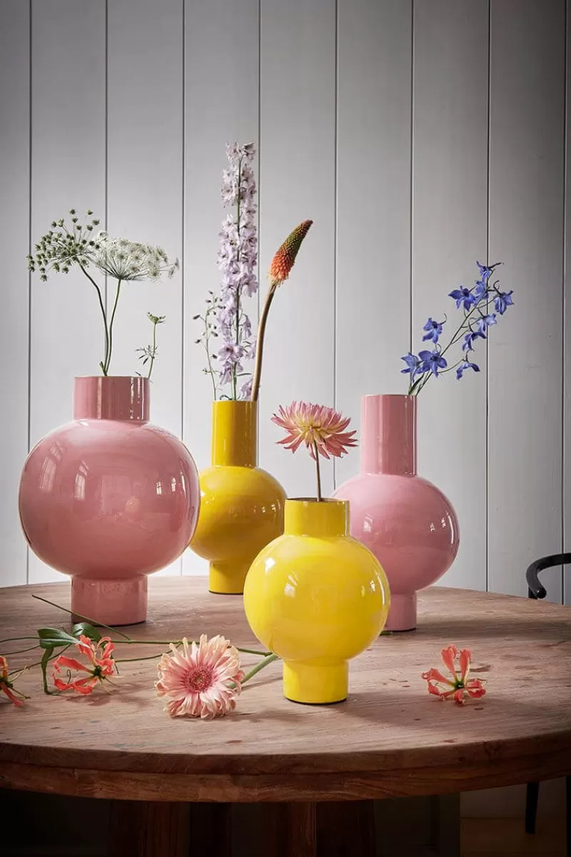 Pip Studio Vase En Metal En Coloris 40 Cm Rose Flash Sale