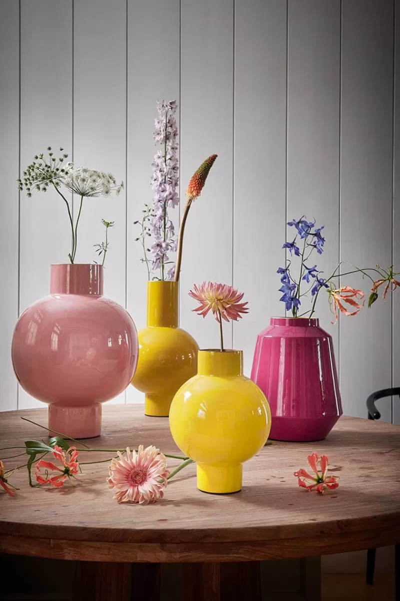 Pip Studio Vase En Metal En Coloris 42 Cm Rose Best