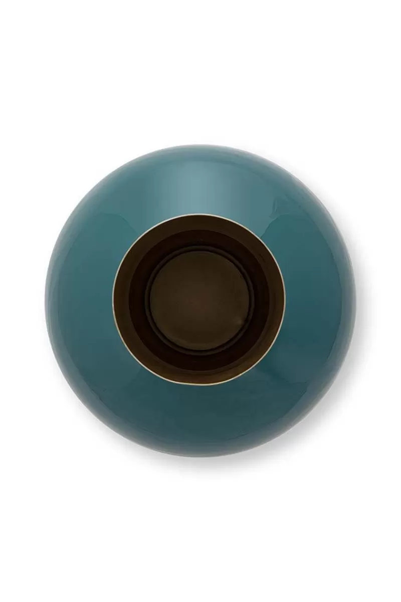 Pip Studio Vase En Metal En Coloris Fonce 40 Cm Vert Best Sale